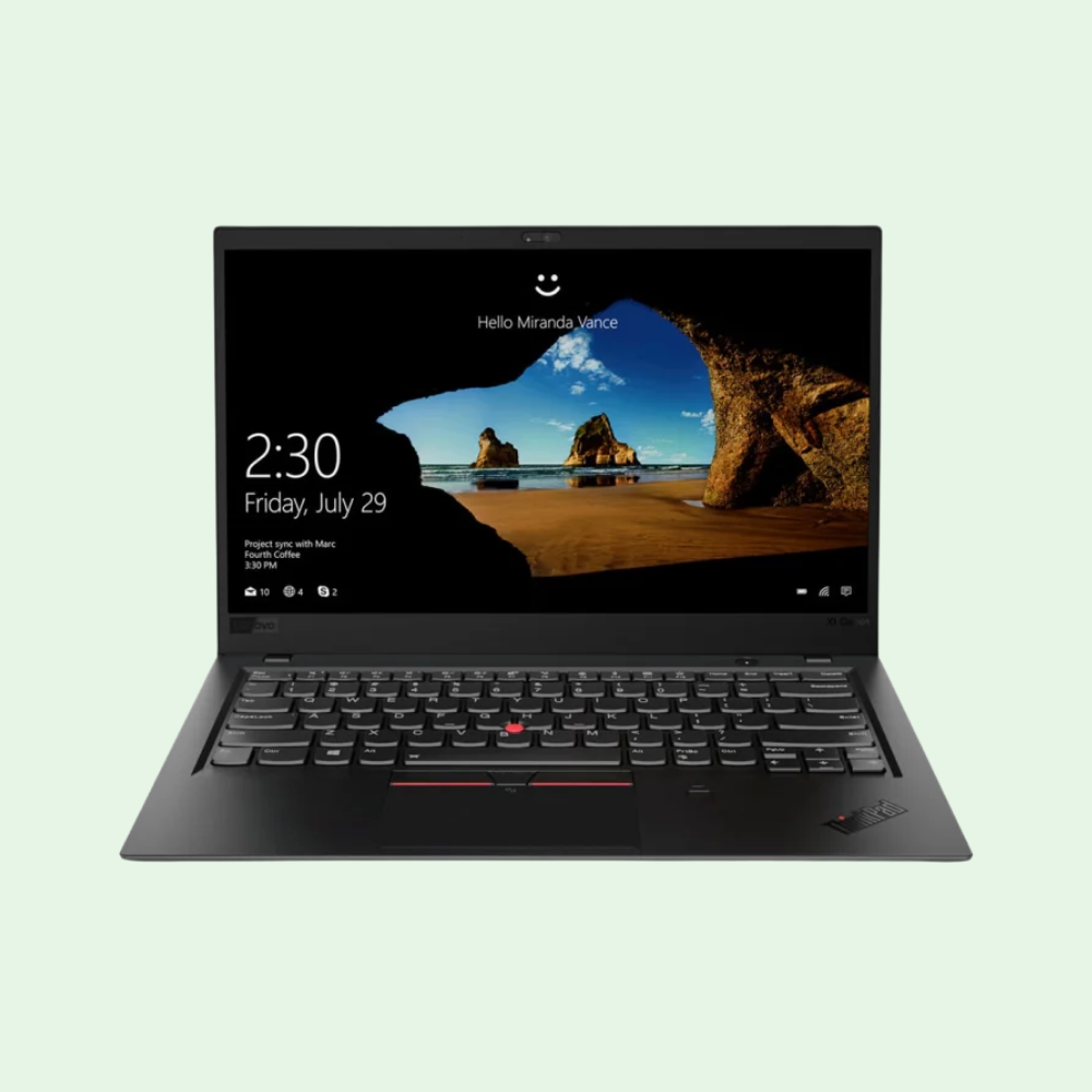 Lenovo ThinkPad X1 Carbon (7th Gen) 14 / Core i5-8265U / Integrated / Black Lenovo ThinkPad X1 Carbon (7th Gen) 14 / Core i5-8265U / Integrated / Black